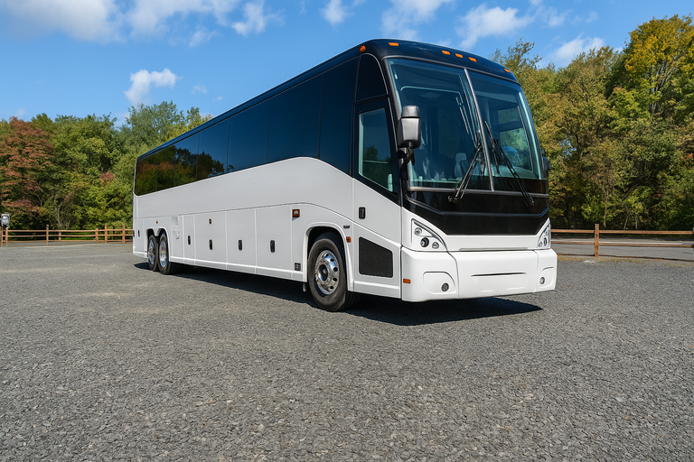 Lake Forest Coach Bus Service 56 Passenger Coach Bus