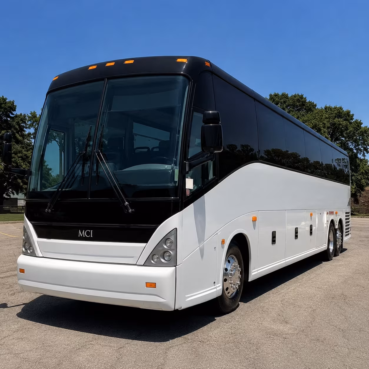 bus rental options for lake forest trips