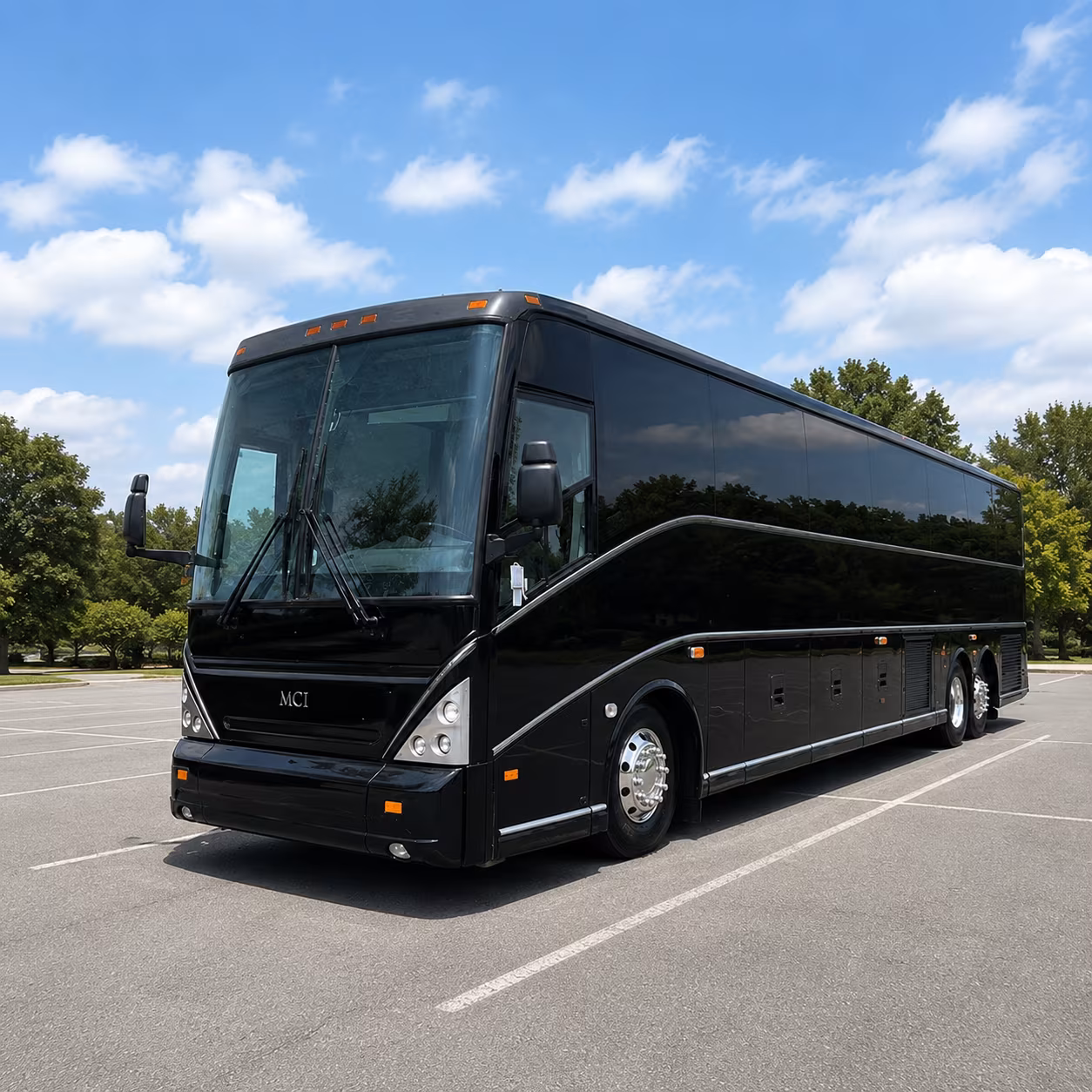charter buses for corporate events and office shuttle service