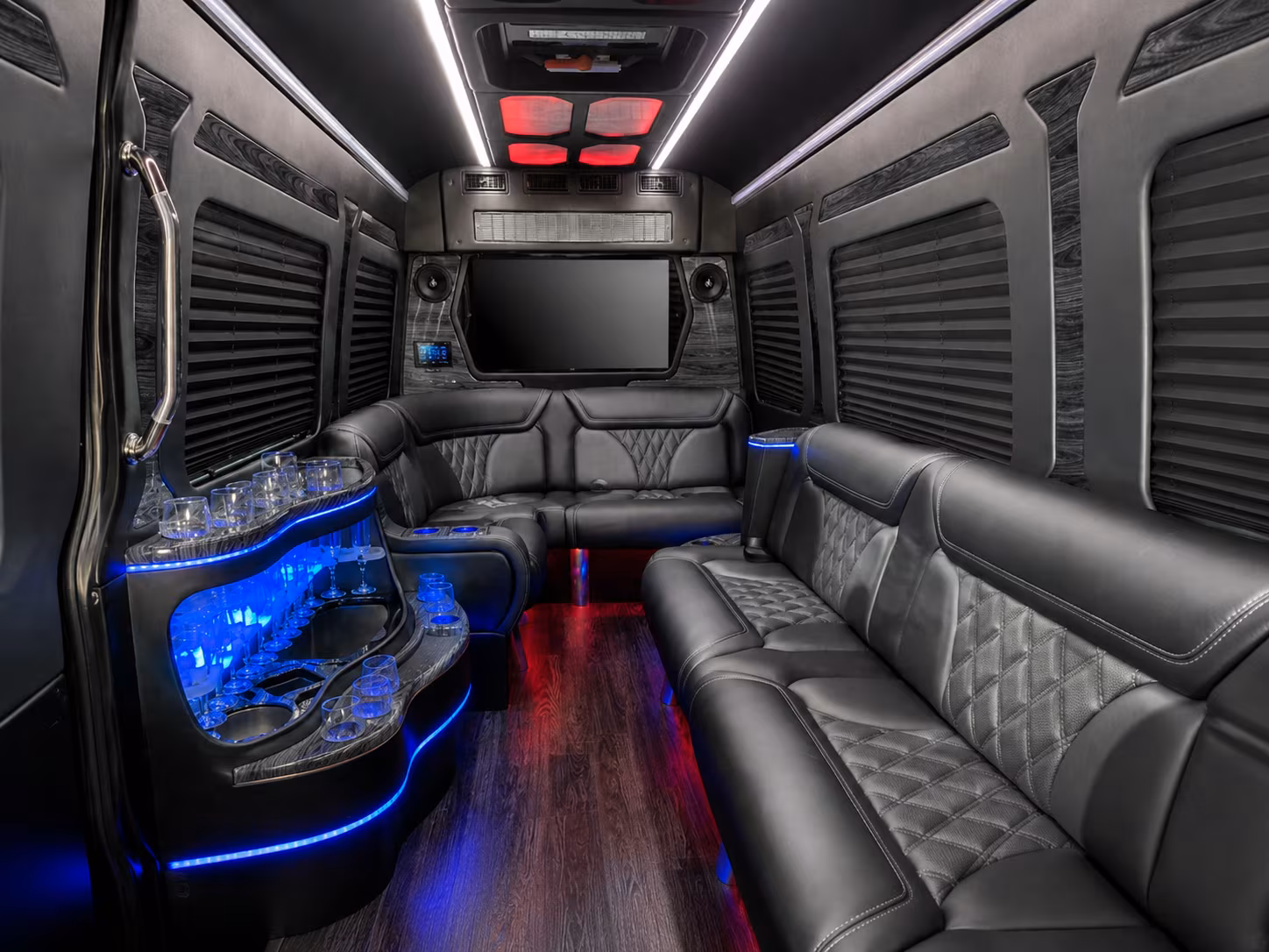 lake forest 25 passenger party bus