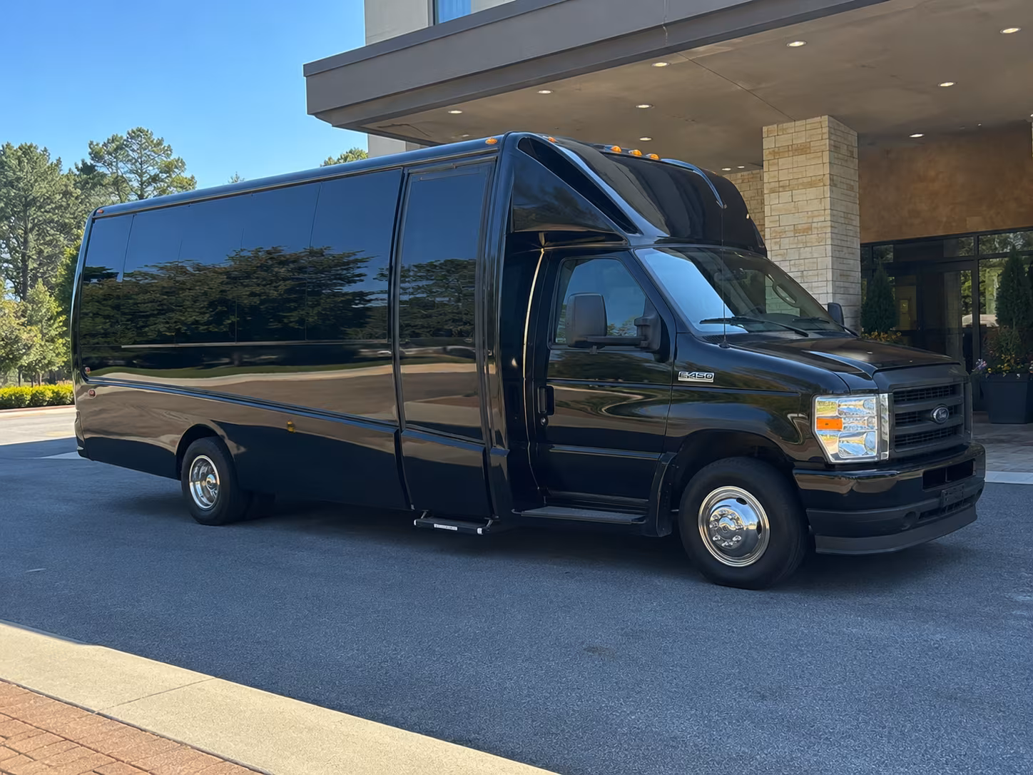 lake forest corporate event transportation onboard seating