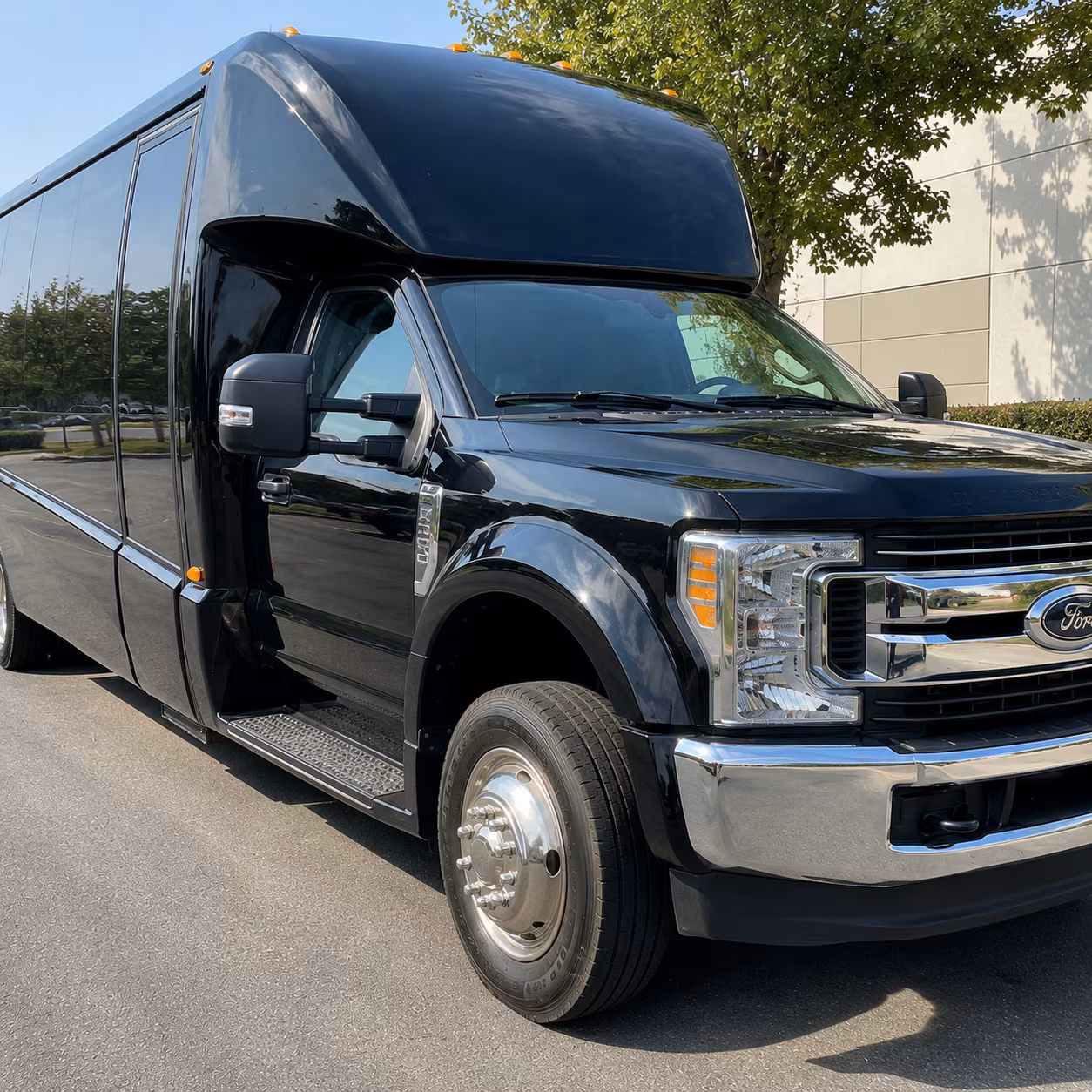 lake forest employee transportation onboard seating