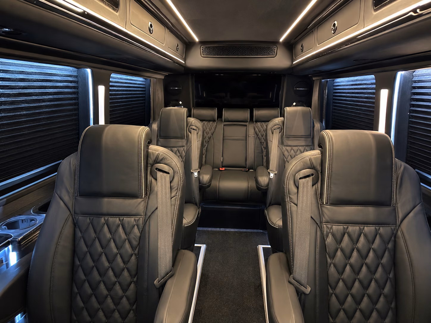lake forest long distance transportation onboard seating