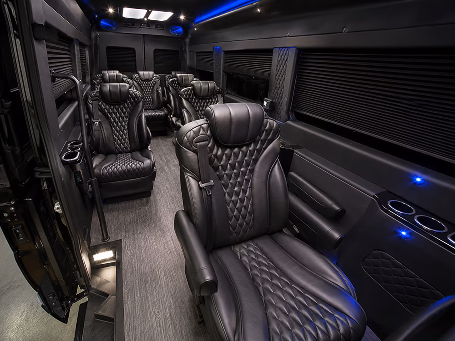 lake forest private event transportation onboard seating