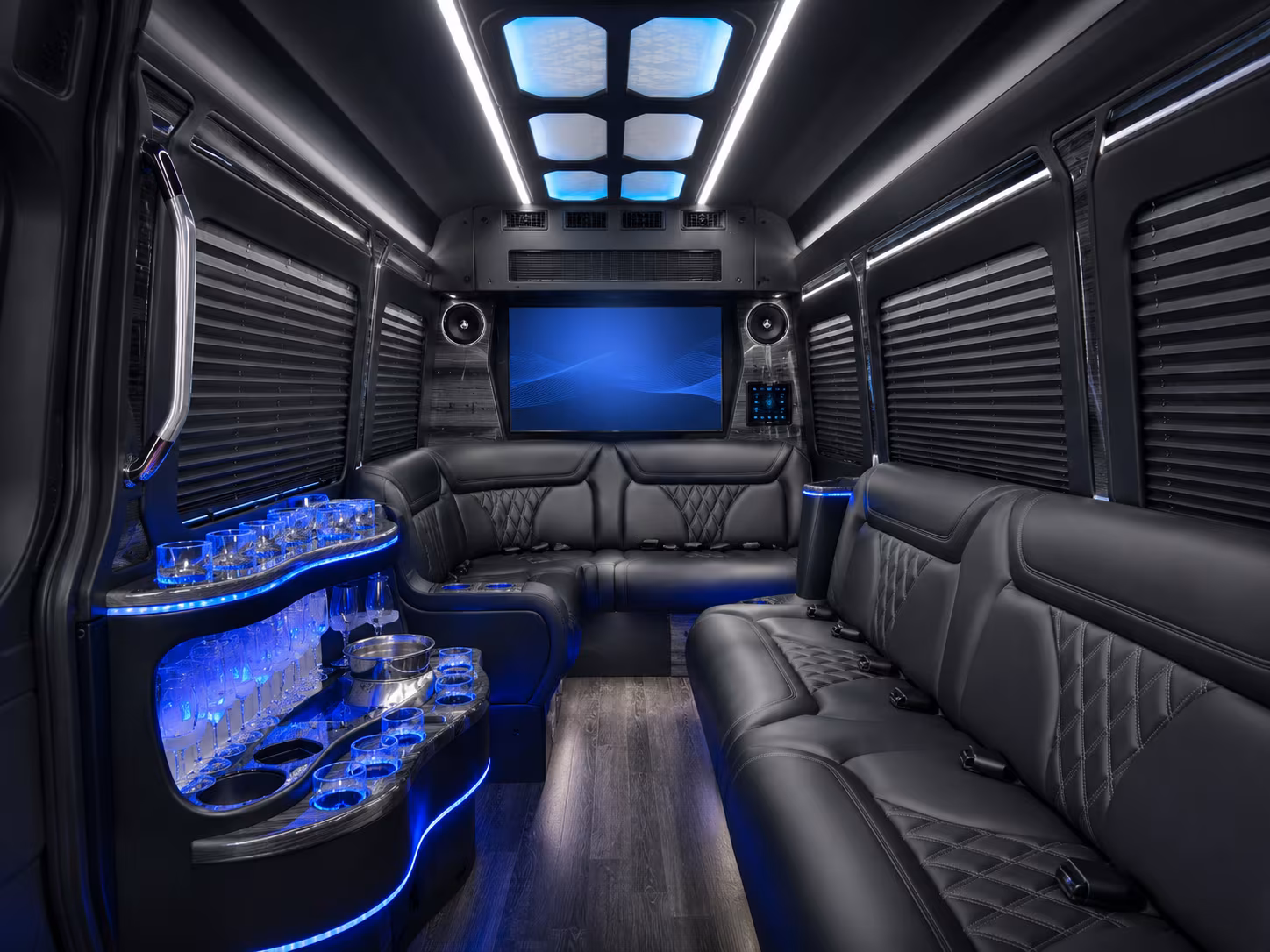 lake forest school event transportation onboard seating