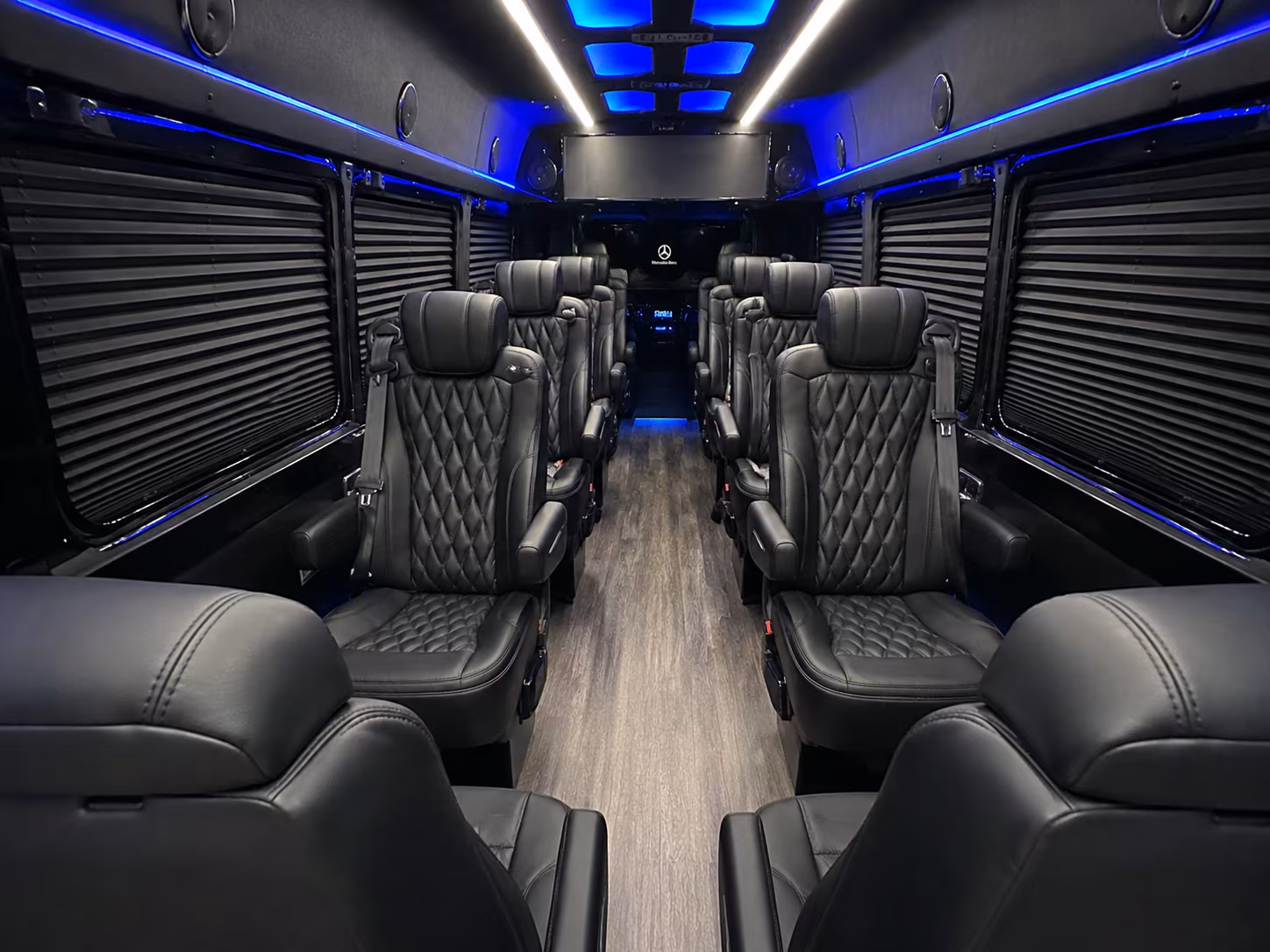 lake forest sprinter van with driver interior
