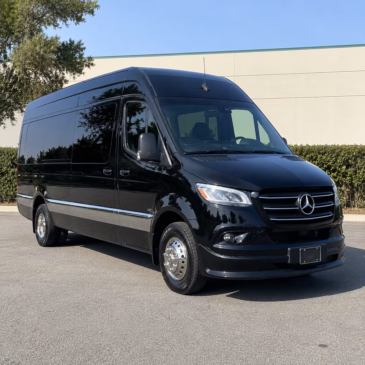 lake forest sprinter van with driver