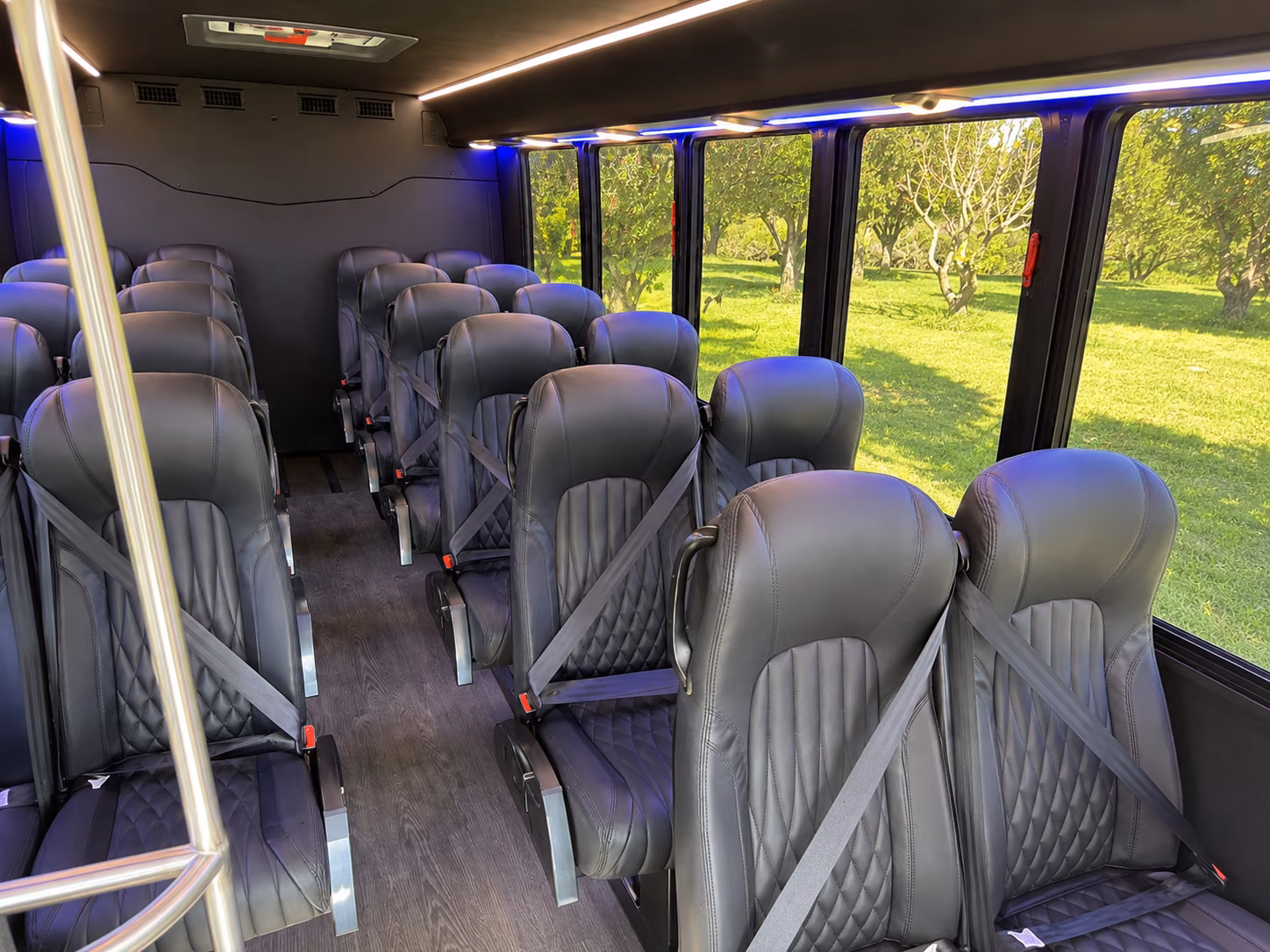 minibus interior
