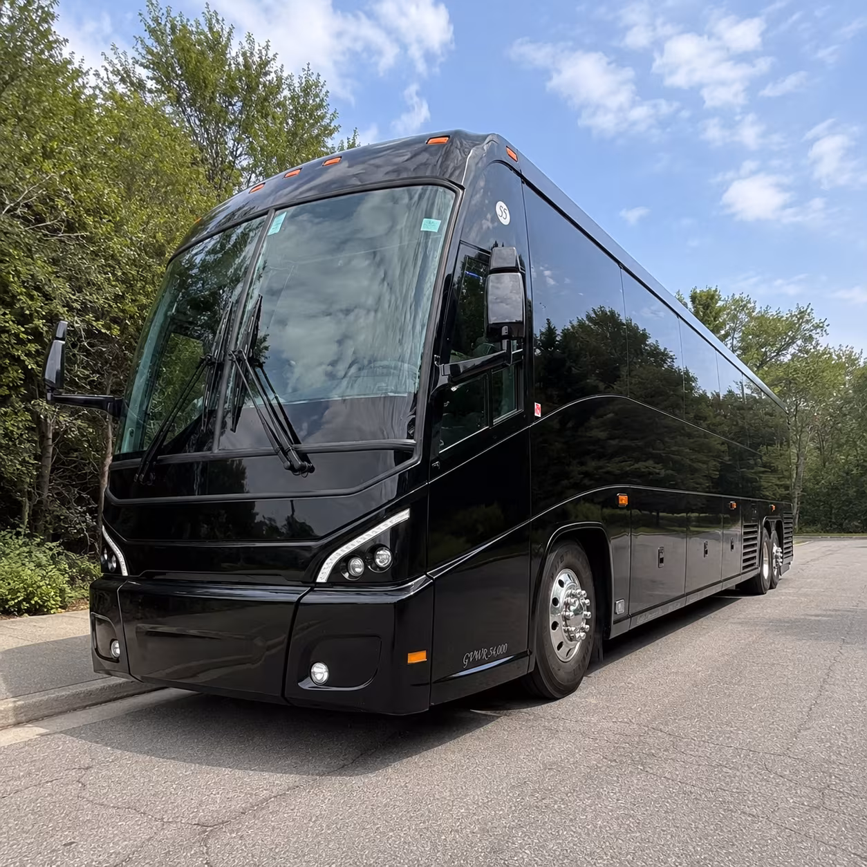 ontario international airport bus rentals for lake forest groups