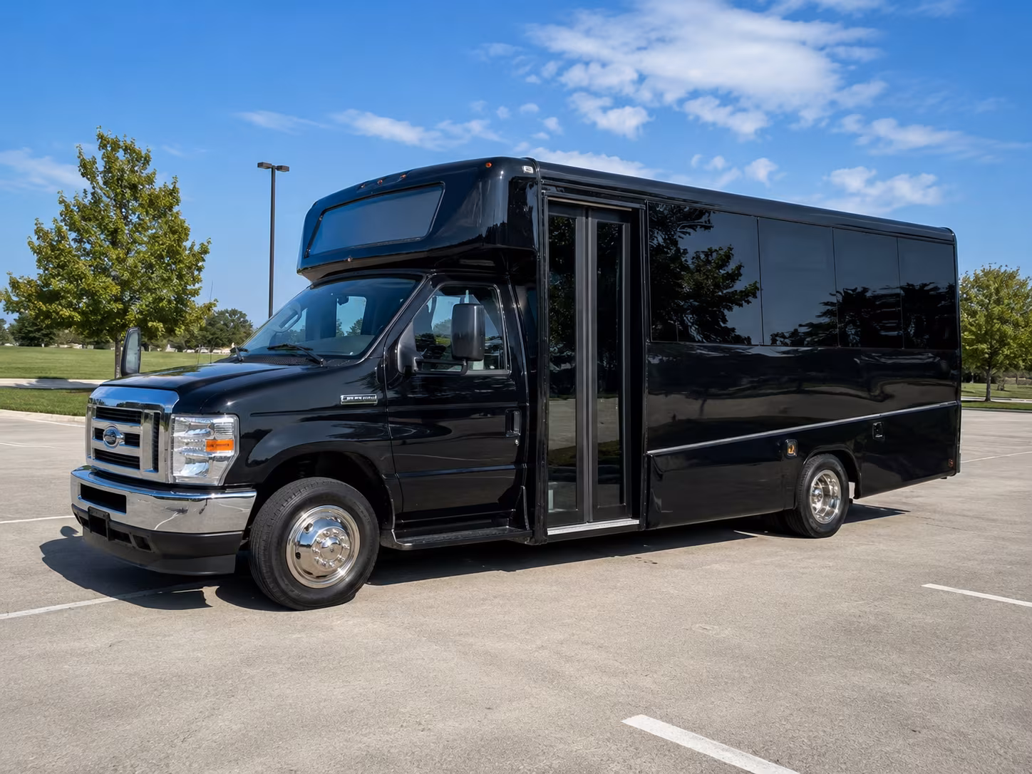 rent a bus in lake forest for prom photos venues and every stop between