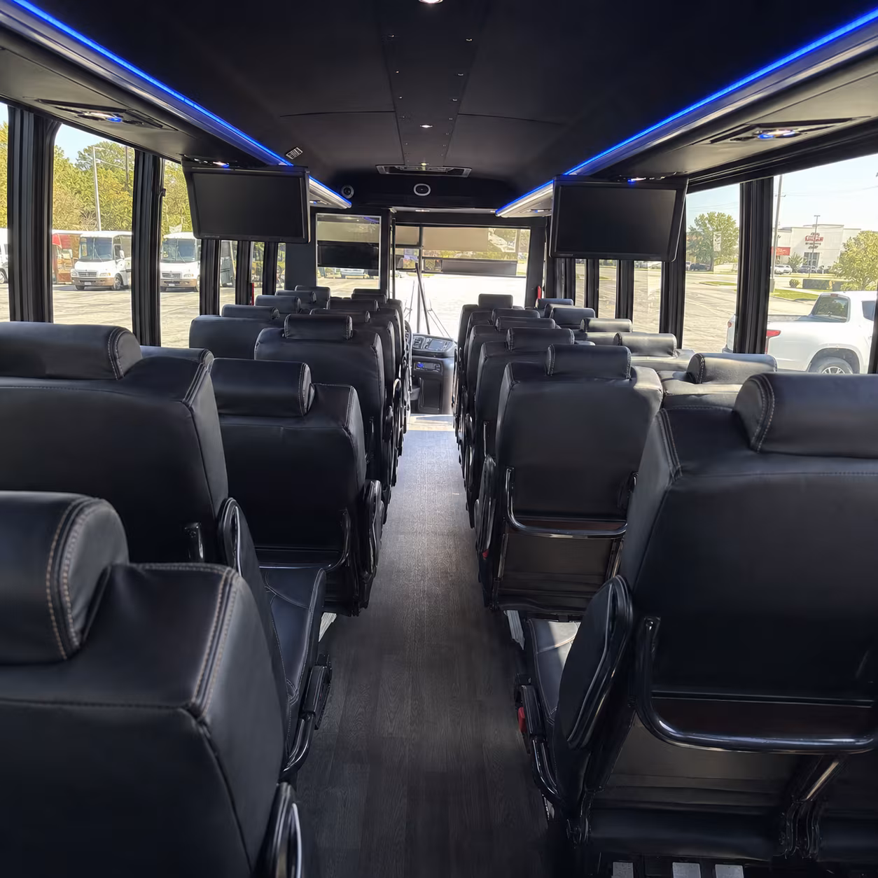 what kind of bus are you looking for and how does that change the price in lake forest
